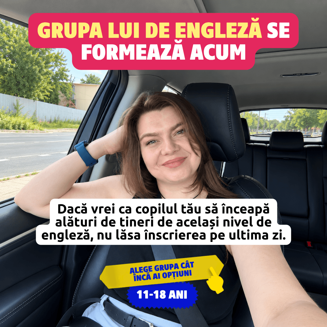 Fantastic English Teens — curs online de engleză pentru 11–18 ani